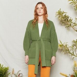 Back Beat Co Organic Cotton Tie Sweater